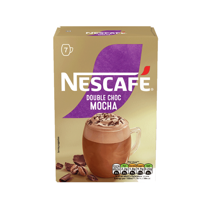 NESCAFE GOLD DOUBLE CHOC MOCHA COFFEE 1`S